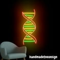 thumbnail image 4 of Handmadetneonsign DNA Neon Sign, DNA Double Helix Wall Art Decor, Biology Science Wall Decor 037185, 4 of 5