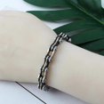 thumbnail image 2 of Pulsera de motociclista punk para hombre, acero inoxidable 316l, joyería de moda, bicicleta, 2 of 4