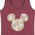 thumbnail image 3 of Mickey & Friends - Mickey Head Daisies - Women's Racerback Tank Top, 3 of 5