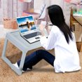 thumbnail image 2 of Foldable Bed Table,Foldable Desk Breakfast Bed Portable Bed Table Serving Table Superior Craftsmanship, 2 of 8