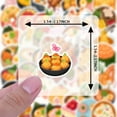 thumbnail image 6 of 35pcs-50pcs Japanese Food Stickers Cute Sushi Stickers Ramen Stickers for Laptops Guitars Fridge, 6 of 9