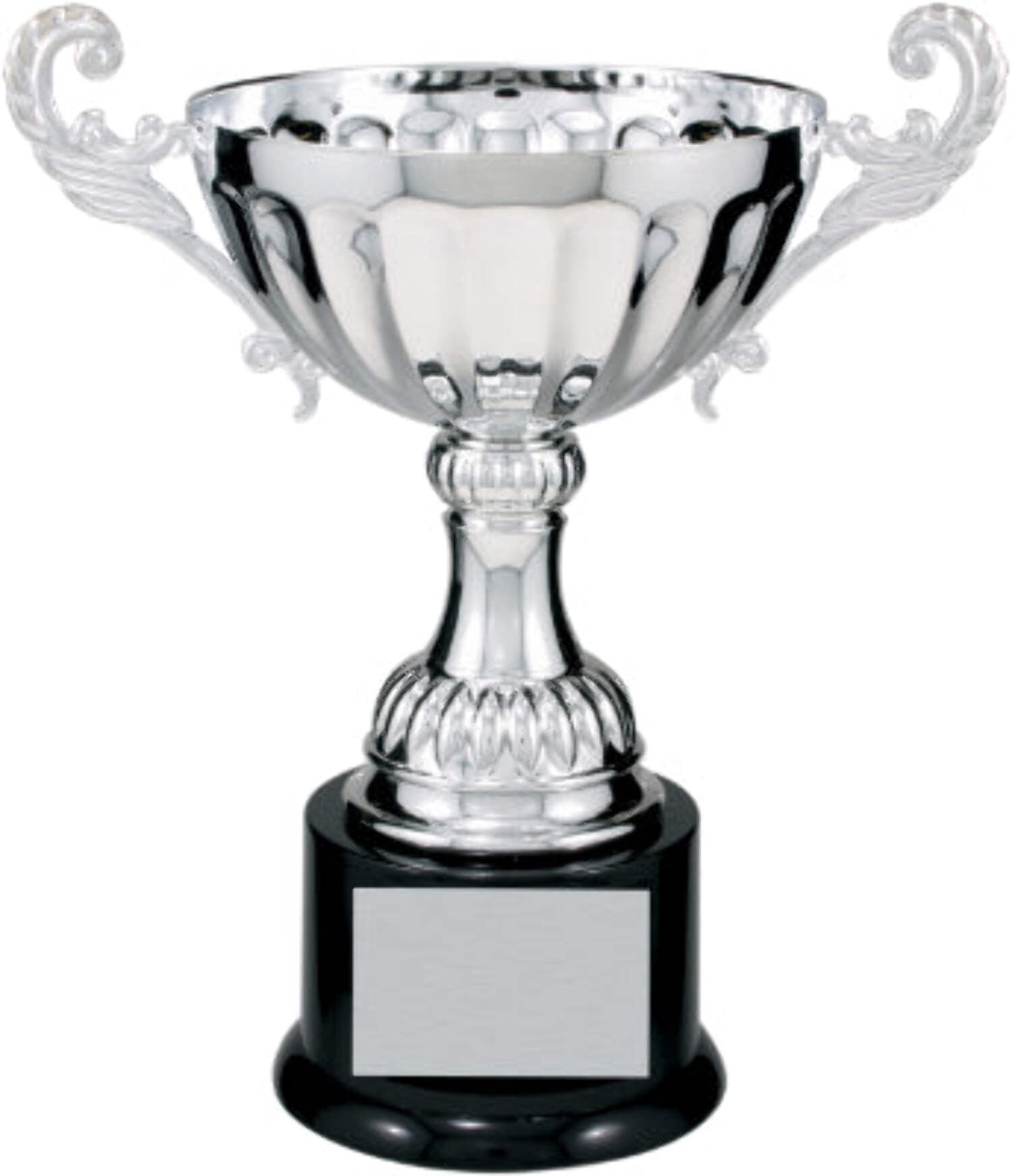 Real Metal Cup Trophy in Gold or Silver Trophy Award, Engraved Corporate Trophy Cup Award - Available in 4 Sizes Free Engraved Plate Included