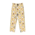 thumbnail image 4 of Xecao Rabbit And Candy Men's Straight Lounge Pajama Pants: The Ultimate in Comfortable Sleepwear, 4 of 9