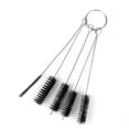 thumbnail image 2 of 5pc SET Nylon Stainless Steel Brush Pipe Tube Cleaner Cleaning, 2 of 8