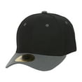 thumbnail image 1 of Casquette de Baseball Ajustable Curve Bill, Noir/argent, 1 of 1