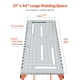 thumbnail image 4 of Mesa de soldadura VEVOR plegable 44 x 21 cm, 227 kg de capacidad, acero al carbono, 4 of 9