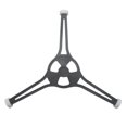 thumbnail image 1 of Plateau de Support de Four à Micro-Ondes Plateau de Base Support de Plaque en Verre Support Rotatif Triangulaire, 1 of 8