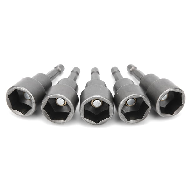 Juego De Llaves De Vaso Hexagonales, 5 Piezas Herramientas De Mango Llave De Vaso De Destornillador Eléctrico, Resistencia Al Desgaste Para Bricolaje, Industria De Reparación De EOTVIA No