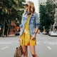 thumbnail image 4 of Fotbe Autumn Maple Leaves Vestido de Verano sin Mangas para Mujer – Vestido Midi Línea A, Estilo Camiseta Floral, Vestido Playero Casual y Fluido, 4 of 7