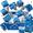 BLUE_10-LAYER, variant on TripleHBB Graduation Surprise Explosion Gift Box,Surprise Pop up Cash Money Holder,DIY Bouncy Confetti Card,Creative Memorable Present for Grad,Unique Party Favor Ideas