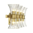 thumbnail image 5 of Warm Brass LED Bathroom Vanity from the Bennington Collection, 5 of 5