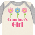 thumbnail image 4 of Inktastic Grandma's Girl Grandaughter Girls Long Sleeve Baby Bodysuit, 4 of 5