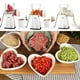 thumbnail image 5 of Molino de carne manual con cuchillas de acero inoxidable, base de succión potente y resistente para uso doméstico, rápido y sin esfuerzo para todas las carnes - Blanco., 5 of 5