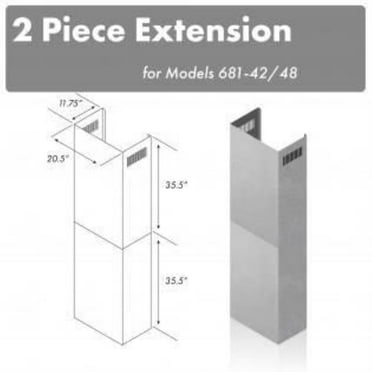 ZLINE 2PCEXT-681-42/48