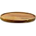 thumbnail image 3 of 10" Acacia Wood Lazy Susan Organizer Kitchen Turntable for Cabinet Pantry Table Organization, 3 of 10