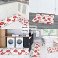 thumbnail image 5 of Pioneer Flower Floral Print Pattern Kitchen Rugs Sets Of 2, Anti Fatigue Non Slip Washable Floor Mats for Kitchen Sink Laundry, 17X30 Inch + 17X47 Inch, 5 of 6