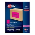 thumbnail image 1 of Avery-Dennison  5.5 X 8.5 In. High-Visibility Shipping Label, Magenta, Pack Of 200, 1 of 1