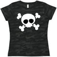 thumbnail image 3 of Inktastic Skull Design Women's T-Shirt, 3 of 5