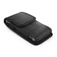 thumbnail image 5 of Black Magnetic Leather Case with Card Holder under the flap. Compatible with Boost Summit 5G, 5 of 7