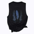 thumbnail image 6 of Mingw Tank Tops for Women Plus Size Women Sleeveless Summer Casual Tops Round Neck Printing Sleeveless Vest Tops, 6 of 6