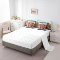 thumbnail image 3 of YST Fire Truck Comforter Set with Sheets, 7-Piece Bedding Set, King Size (7 Count), 3 of 5