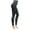 Grey, variant on Comfy Leggings - Women's Knitted Fleece Lined Leggings - High Waist Full Length, Soft Warm Winter Pants Tummy Control Leggings for Women - Gray - Plus Size