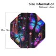 thumbnail image 2 of Leather Coasters with Heat-resistant for Drinks, Colorful Butterfly Dream -标题2 Octagon, 2 of 5