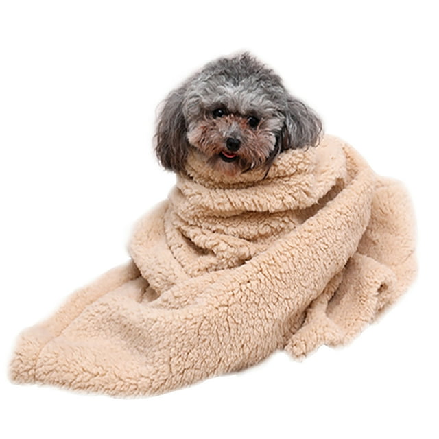Fake Sherpa Pet Blanket Creative Cat Blanket Dog Sleeping Blanket for Winter
