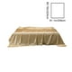 thumbnail image 3 of Sábana de satén tamaño reina | Ropa de cama lujosa con sensación de seda, sin arrugas, resistente al desvanecimiento, suave y con tela de poliéster | Azul, negro, burdeos, verde, champán, gris, 3 of 6