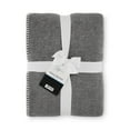 thumbnail image 2 of Mainstays Super Soft Greystone Fleece Bed Blanket, Full/Queen, 2 of 4