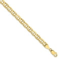 thumbnail image 1 of 14k 5.25mm Concave Anchor Chain in 14k Yellow Gold, 1 of 3