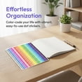 thumbnail image 7 of 10080 Pcs Dot Stickers 1/4 Inch, 21 Sheets Color Coding Circle Labels in 20 Colors, 7 of 7