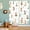 01 White, variant on Nursery Safari Animals Curtains 42 (W) X 63(H) Inch Rod Pocket Baby Boy Kids Woodland Jungle Lion Elephant Printed Curtains for Living Room Bedroom Window Drapes Fabric