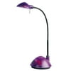 Purple Halogent See-through Desk Lamp