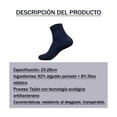 thumbnail image 4 of Calceta Deportiva Hombre 100% Algodón 10 Pares azul oscuro, 4 of 4