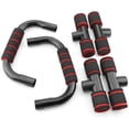 thumbnail image 4 of Push Up Bars - Home Workout Equipment Pushup Handle with Cushioned Foam Grip and Non-Slip Sturdy Structure - Portable Pushup Stands for Home Fitness - Push Up Handles for Floor Workouts, 4 of 6