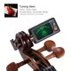 thumbnail image 4 of Sintonizador Eno ET-31V Multifunción Sintonizador de Clip Modo de Sintonización Automática para Violín Viola Cello Contrabajo Cromático con Pantalla LCD eno Sintonizador, 4 of 7
