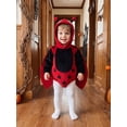 thumbnail image 3 of Cjfdfy Newborn Baby Boy Girl Halloween Insect Costume LadyBug Bee Long Sleeve Hooded Stripes Dots Romper With Wings Infant Cute Halloween Animal Costume Fall Winter Outfit, 3 of 9