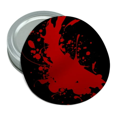 

Blood Splatter Classic Horror Movie Halloween Round Rubber Non-Slip Jar Gripper Lid Opener