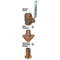 thumbnail image 2 of Groco IBV-F Bronze Flanged Adaptor for In-line Ball Valve to Through-Hull, 2 of 3