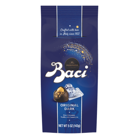 Fancy Truffles - Baci Perugina Original Dark Chocolate Truffle Bag, 5 Oounce (143 g)