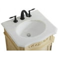 thumbnail image 4 of Elegant Decor VF10121LT 21 in. Single Bathroom Vanity in Light Antique Beige - 21 x 36 x 19 in., 4 of 6