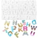 thumbnail image 1 of Moldes de resina del alfabeto de silicona, joyería del alfabeto numérico, moldes de resina de silicona, moldes de letras de silicona para fundición de resina, 1 of 5