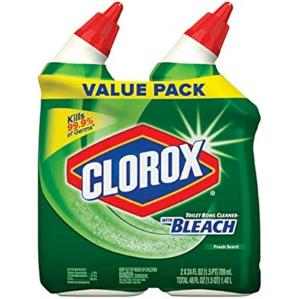 Clorox Toilet Bowl Cleaner, Fresh Scent, 24 Fluid Ounces