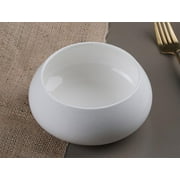 Acar Bianco Perla Porcelain Round Bowl - 14,1 cm