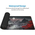 thumbnail image 3 of Japanese Mouse Pad, Large Japanese Desk Mat, XL Anime Gaming Keyboard Mat, Non-Slip Rubber Base, Big Extended Desk Protector for Home Office, 31.5”x11.8”, 3 of 9
