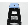 thumbnail image 3 of Taburete plegable Taburete plegable de plástico portátil para viajes al aire libre (Azul 28 * 21 * 39, 3 of 5