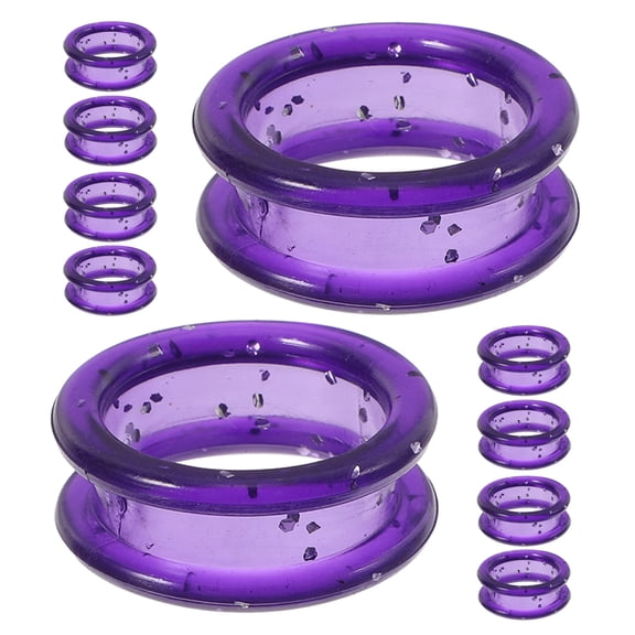 LOLIPPYY 10Pcs Silicone Thumb Inserts Protector for Grooming and Pet Shears with Comfortable Grip