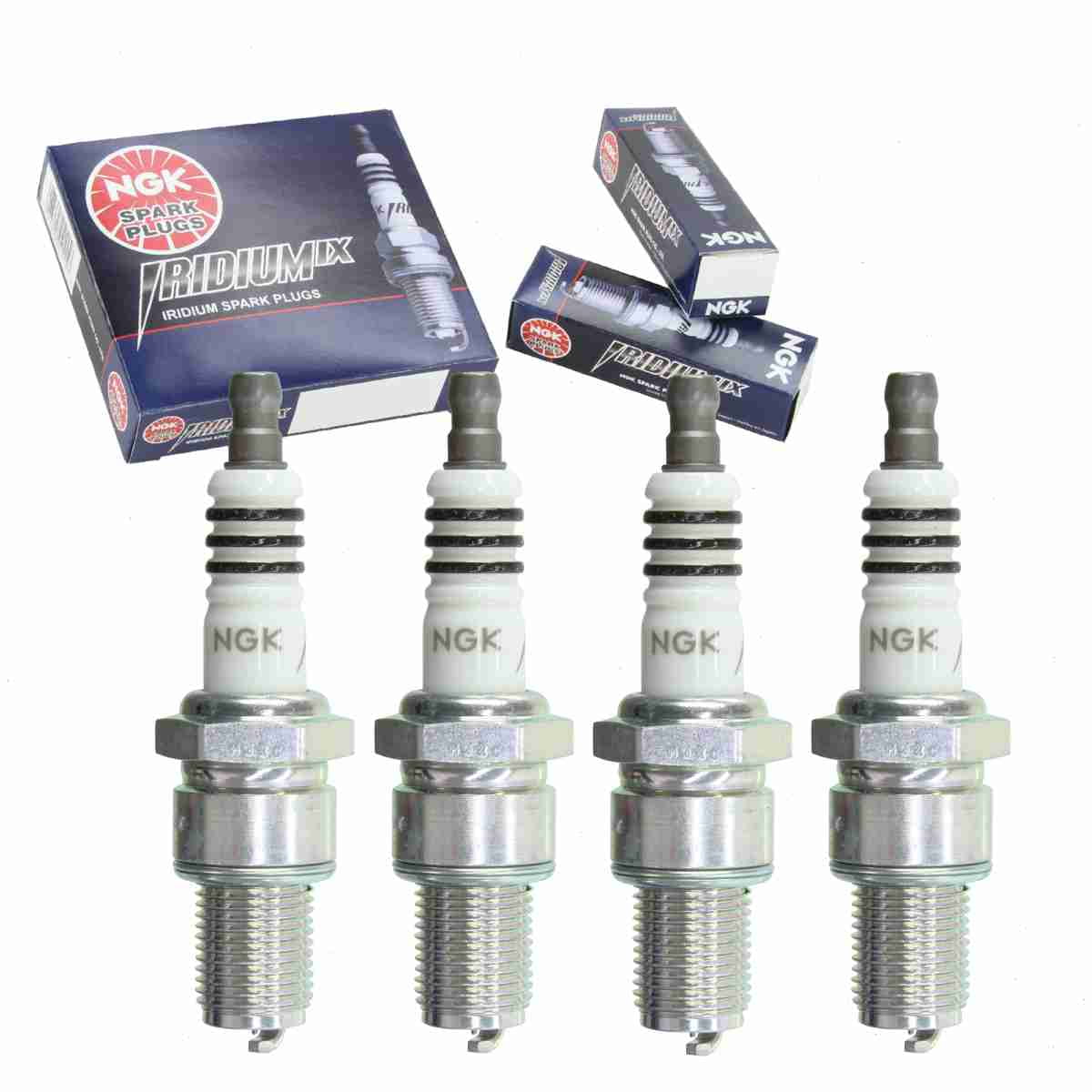 4 pc NGK 3689 Iridium IX Spark Plugs for 12571165 41-104 41-812