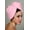 Pink, variant on Eurow Microfiber Hair Towel Turban Wrap - Blue - 1 Pack